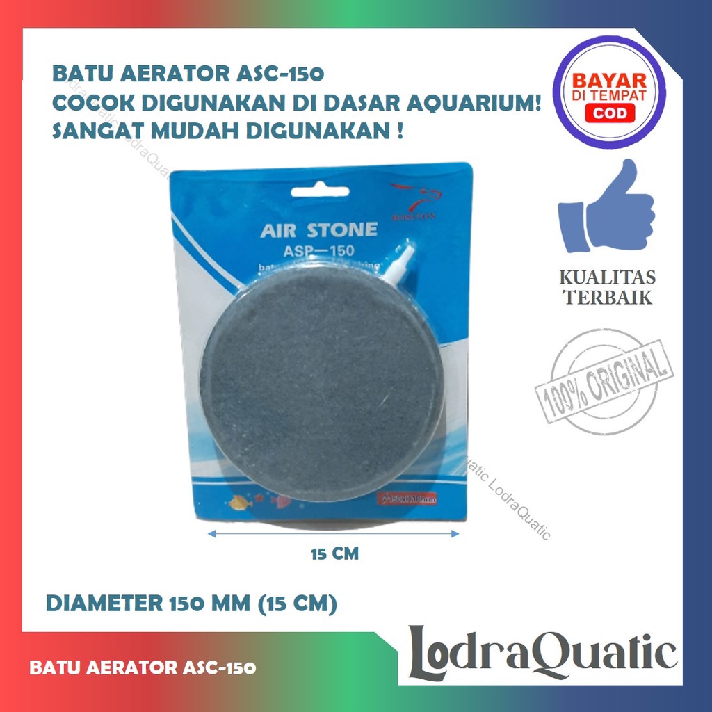 {YAMANO ASC-150} | BATU AERATOR YAMANO ASC 150 BATU AERATOR AQUARIUM BATU AERASI AQUARIUM PEMECAH GELEMBUNG UDARA BATU AERATOR DASAR AQUARIUM BATU AERATOR DIAMETER 15 CM BATU AERATOR DIAMETER 150 MM BATU AERATOR PIRING