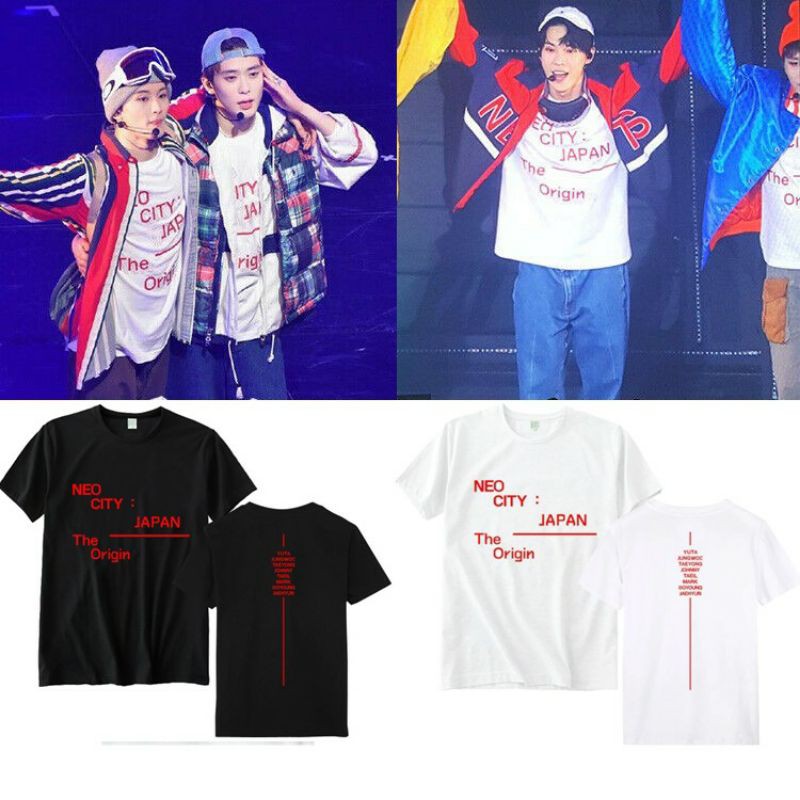 Kaos Kpop NCT 127 neo city japan the origin