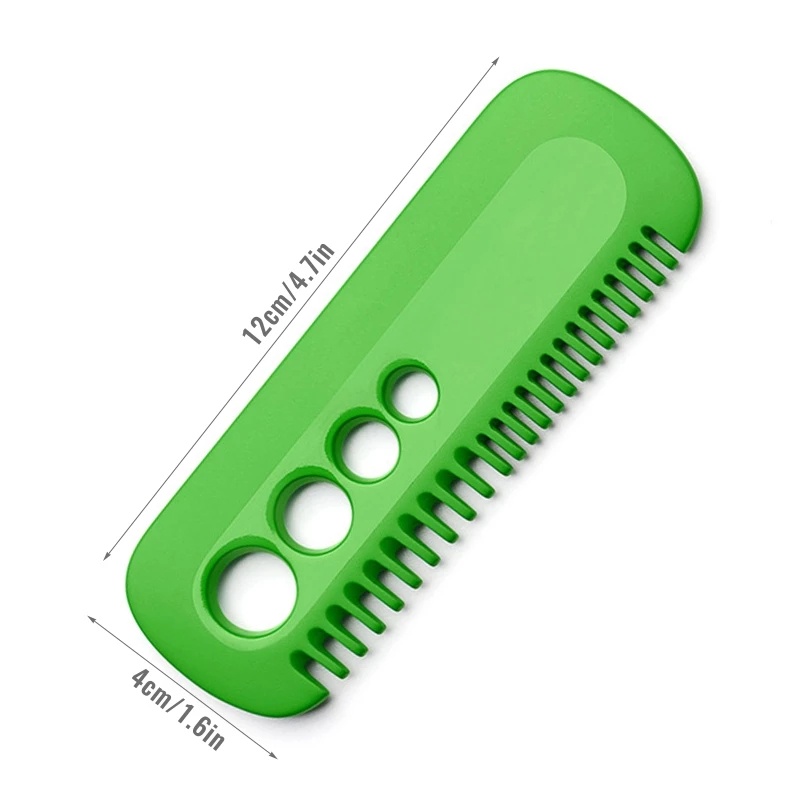 1Pc Multi-function Plastic Herb Leaf Stripping Tool / Manual Vegetable Fruit Leaves Stripping Comb / Kitchen Gadget