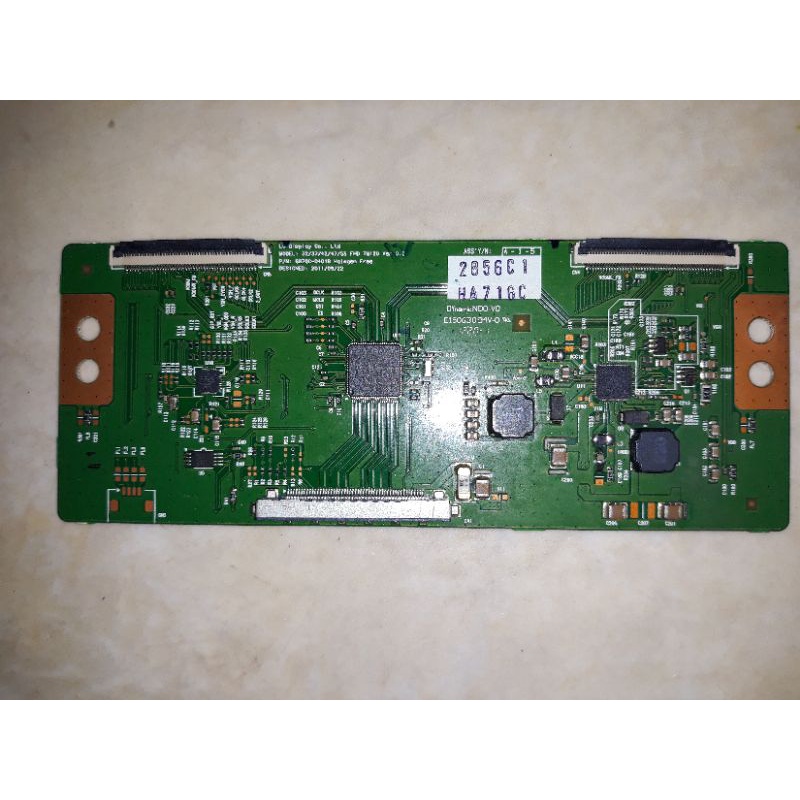 TCON TICON-BOARD LOGIC MODEL 32 37 42 47 55 FHD TM120 VER 0.2 PN 6870C-0401B SMART TV LG 55LM6200