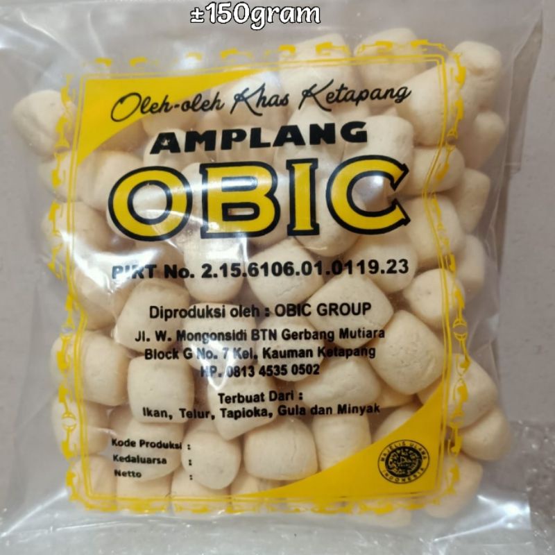 Jual Amplang Ikan Obic Oleh Oleh Khas Ketapang Kalbar Oleh Oleh