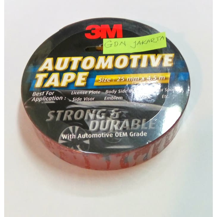 3M Automotive Double Tape - Double Tape Mobil , Ukuran 24 Mm X 4.5 M