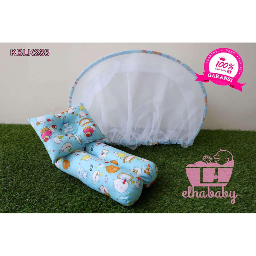 KasurBayi baby besslipatberkelambu / Tempattidurbayibabybess / KASUR / KASUR LIPAT / kelambu KBLK238