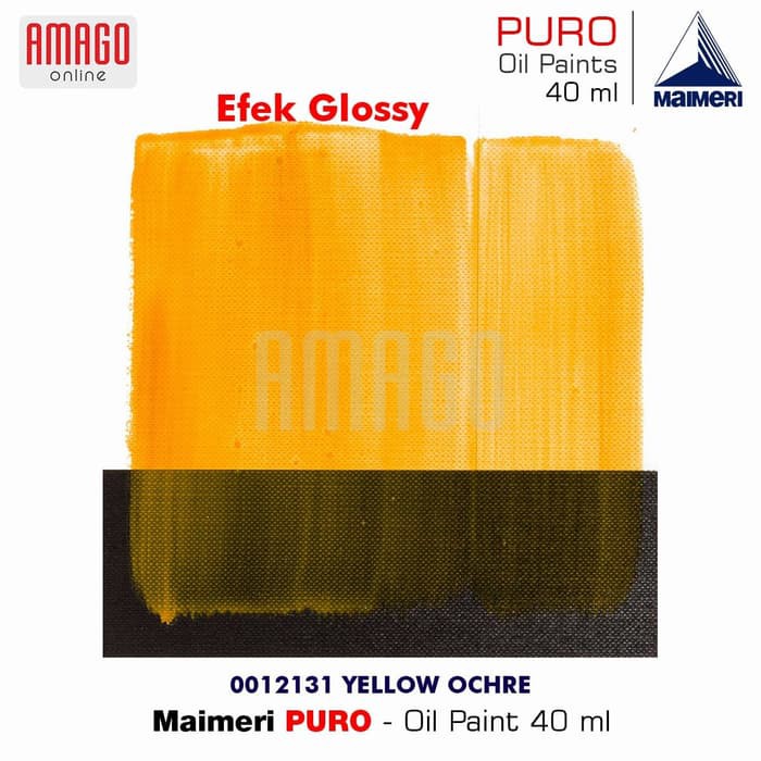 MAIMERI PURO - OIL PAINT - YELLOW OCHRE - 40ML - M0012131