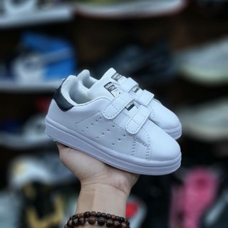 all white stan smith youth