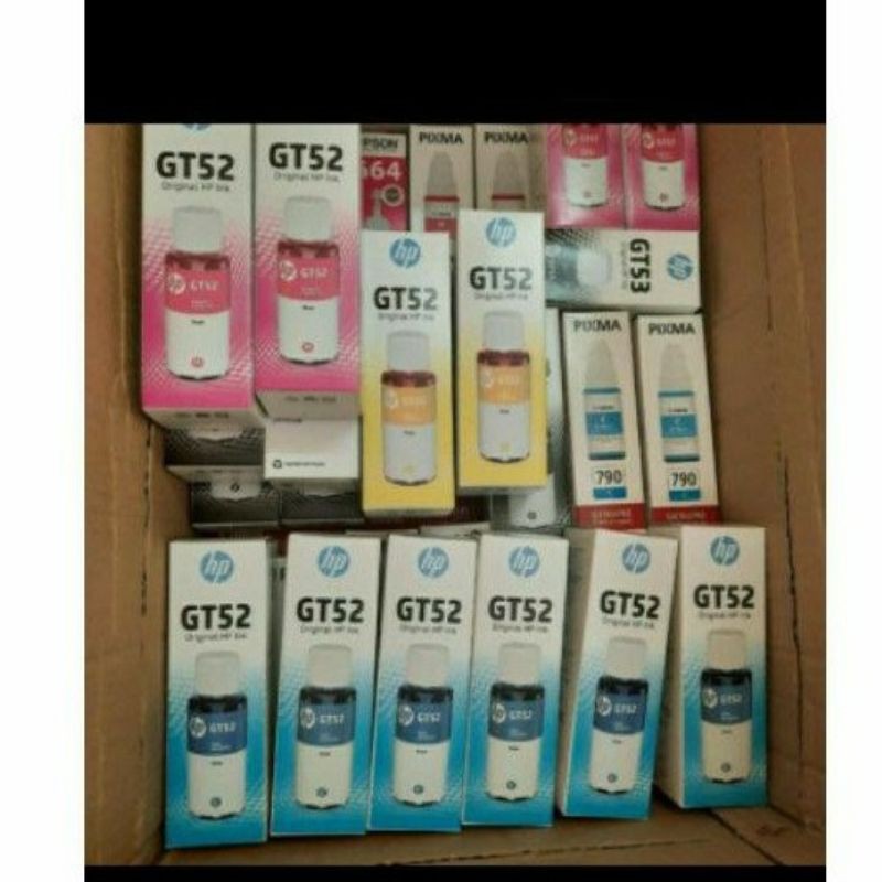 TINTA HP GT52 GT53 KUSUS 1 SET CYMBK