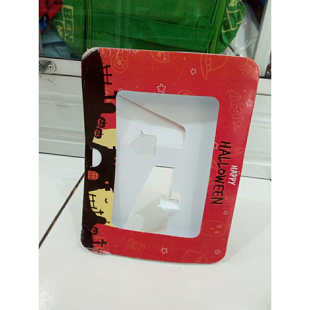 Paper Photo Frame Bingkai Foto Kertas Halloween