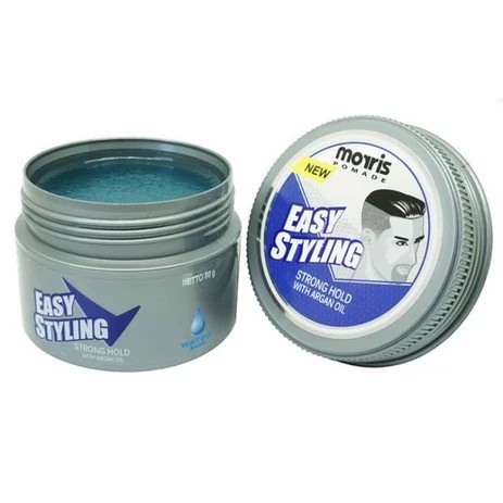 POMADE MORRIS EASY STYLING 80GR SILVER HITAM COKLAT