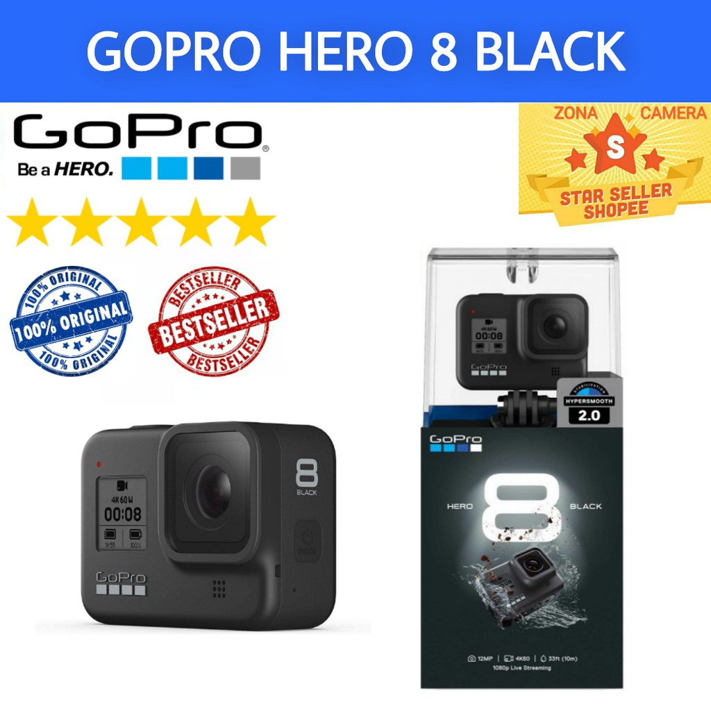 GOPRO HERO 8 BLACK / GOPRO HERO8 BLACK - ORIGINAL