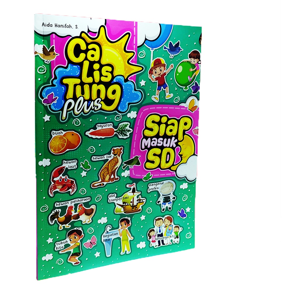

BUKU ANAK TK PAUD: CALISTUNG PLUS SIAP MASUK SD