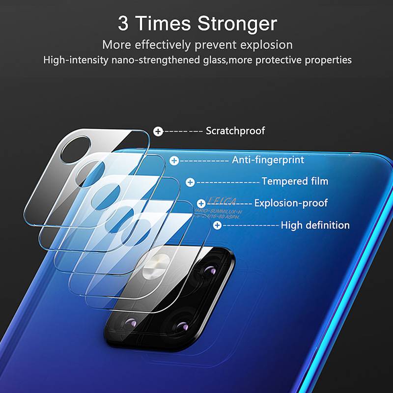 Camera Tempered Glass For Huawei Mate 20 30 40 Pro Lens Protector Film For Huawei P20 P30 P40 Pro