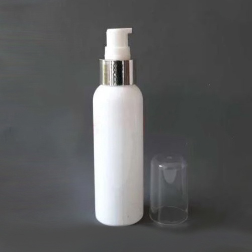 BABEE - BOTOL PLASTIK 100ML PUMP TREATMENT SILVER / BOTOL 100 ML / BOTOL ISI ULANG [HARGA GROSIR]