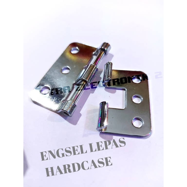 ENGSEL LEPAS KECIL 3 LUBANG BOX HARDCASE FLIGHTCASE CROME SILVER TEBAL