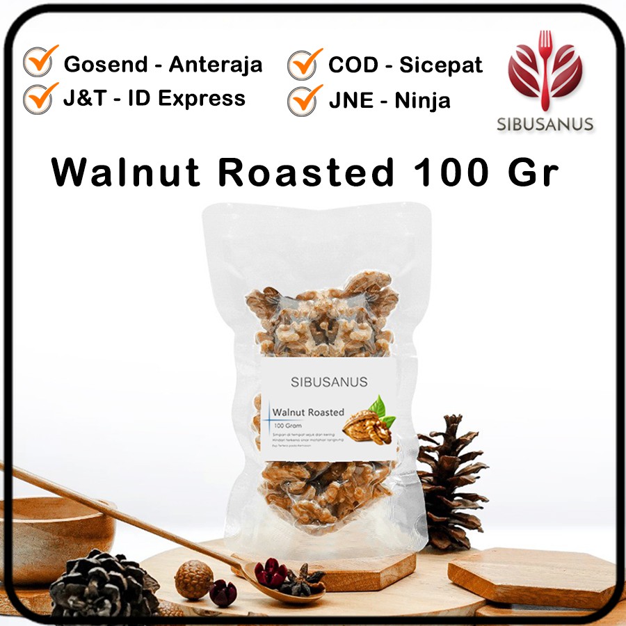 

WALNUT ROASTED - Walnut Panggang 100 Gram