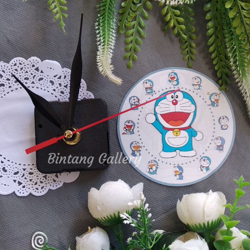 #2 Mesin jam dinding + Background / mesin jam murah / bahan mahar