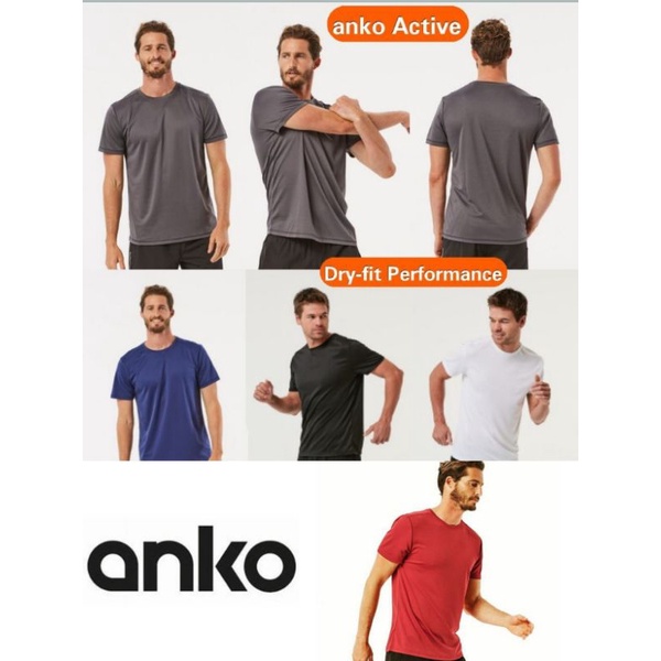 W0109 ANKO ACTIVE MENS DRYFIT