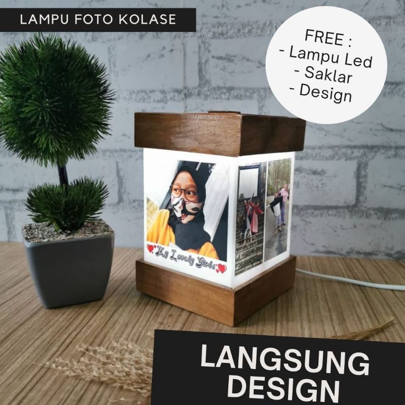 [LANGSUNG DESIGN] Kado Anak Perempuan Anak Laki Laki Wisuda Custom Foto Unik