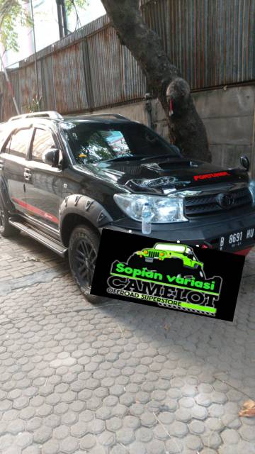 Over Fender fortuner model monster 2005-2013