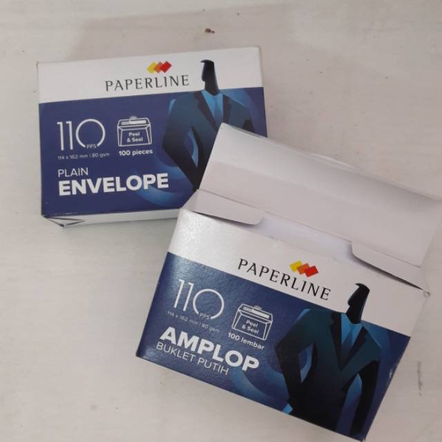 

AMPLOP PUTIH POLOS PAPERLINE 114x162 mm