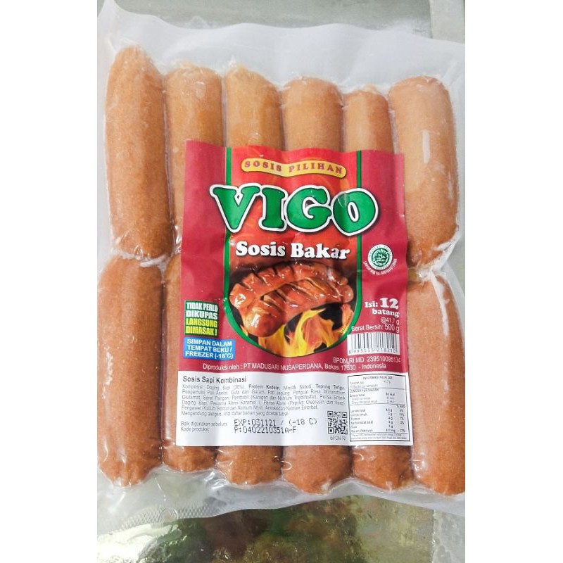 

Vigo Sosis Bakar isi 12 / Vigo Sosis Bakar isi 24