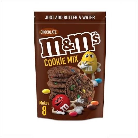 

M&M's Cookie Mix Tepung Adonan Cookies M&M Import - Pouch 8 Cookie