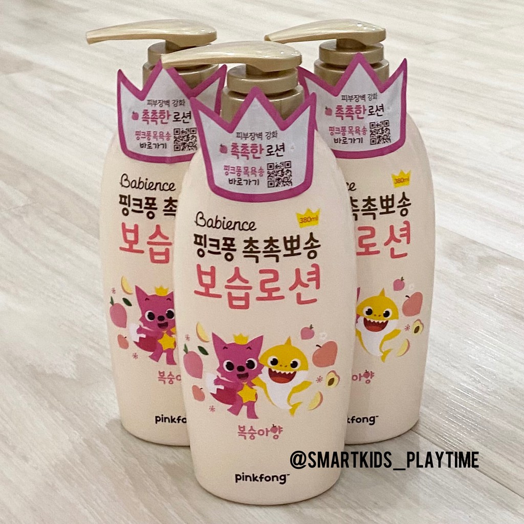Pinkfong Babience Shampoo/Body Wash/Lotion/Conditioner