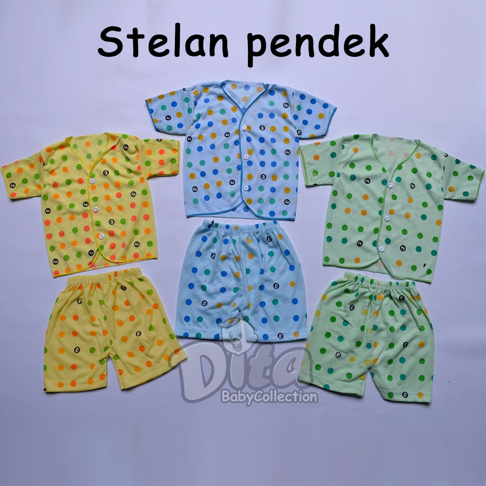 BAJU BAYI BARU LAHIR STELAN SNI NEWBORN BAU KUTUNG BAYI BAJU PENDEK