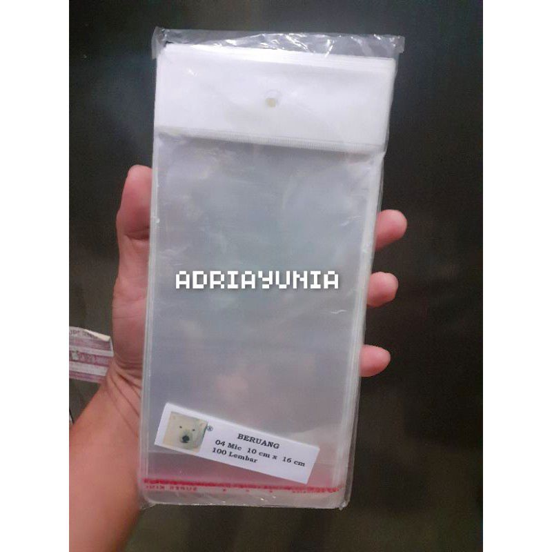 Plastik OPP 10x16 Perlis - Plastik OPP 10 x 16 PL Aksesoris