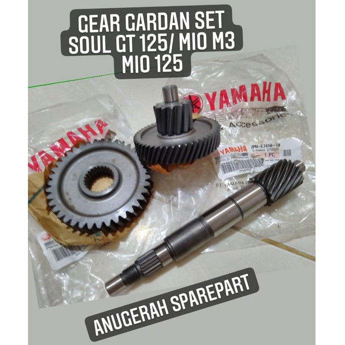 Soul GT 125 Mio M3 Mio 125 Gardan Set Gear Rasio Transmisi 2PH