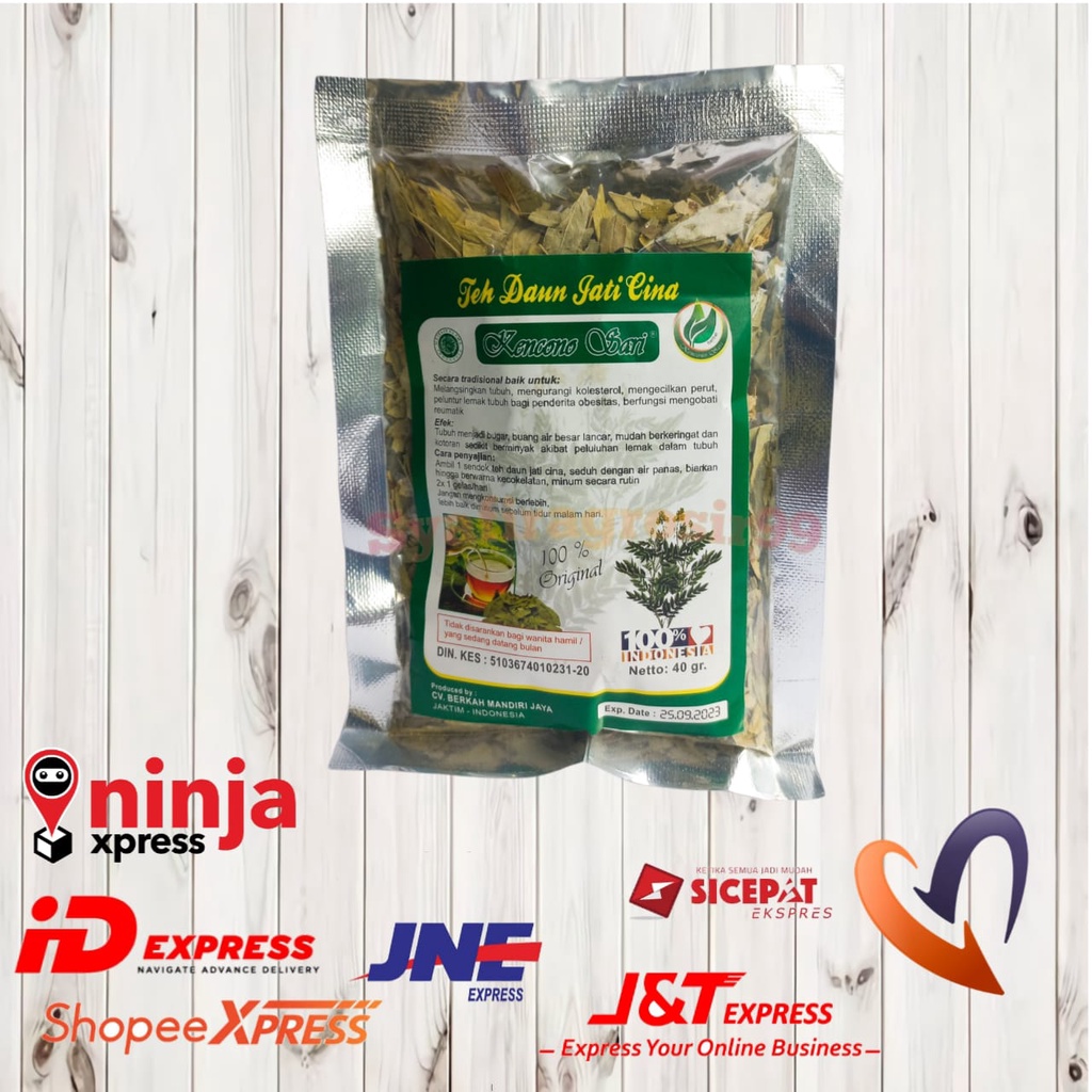 

teh daun jati cina Curah Kencono Sari | teh diet jati cina// sliming leaf 40gr