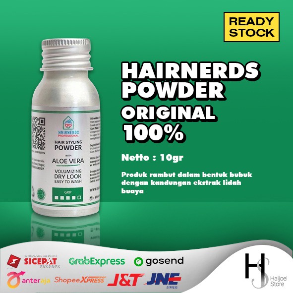 Hairnerds Powder KEMASAN BARU 10gr