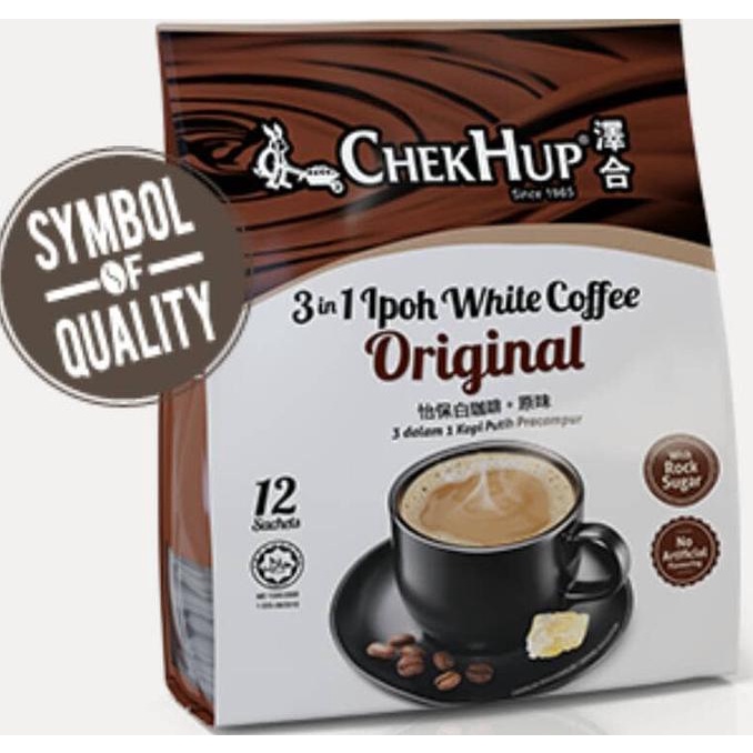 

Produk Unggulan Chek Hup 3In1 Ipoh White Coffee Original / Kopi Chekhup Hemat