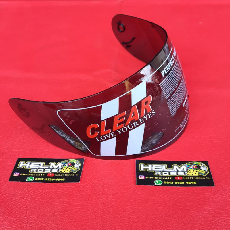 KACA Visor KYT RC7 R10 K2RIDER K2R MDS Victory CEMBUNG Bening Hitam Darksmoke Dark Pelangi RAINBOW