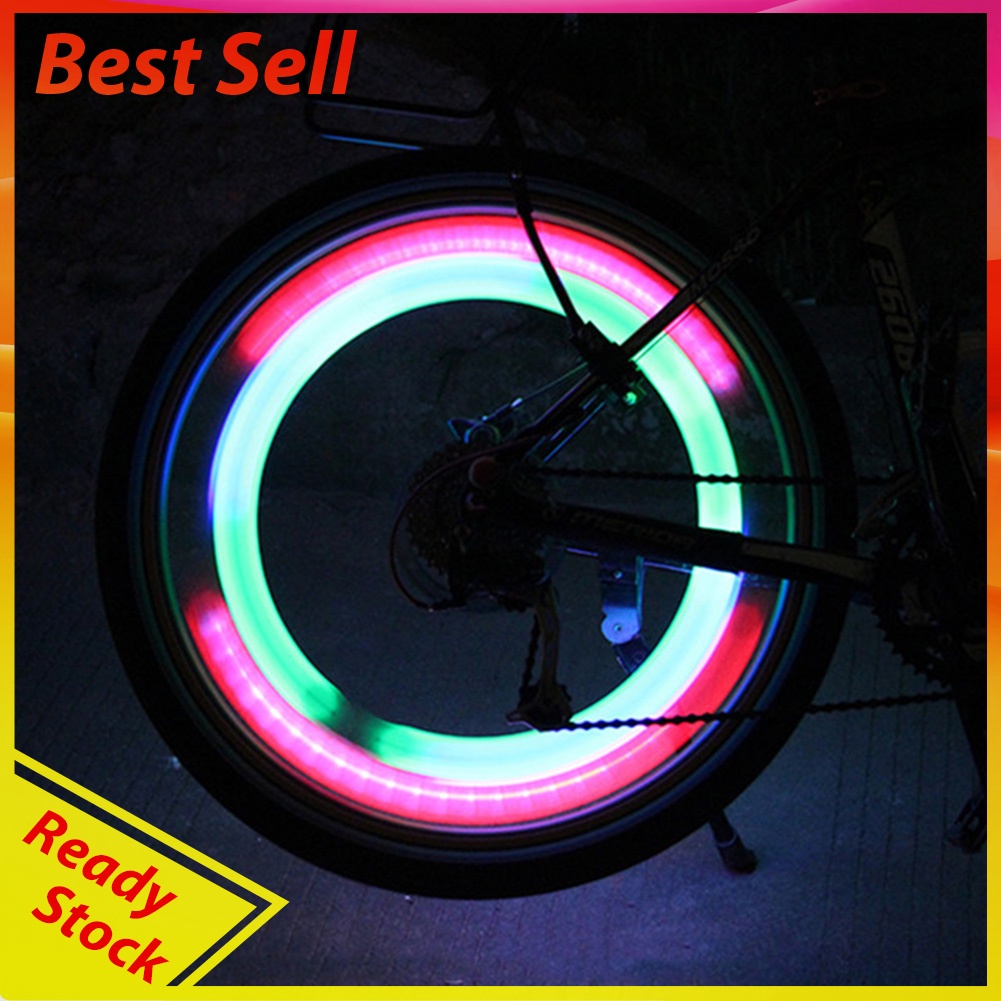 Bike Light Set USB Waterproof Bicycle XPE LED Spoke Headlight Tail Light