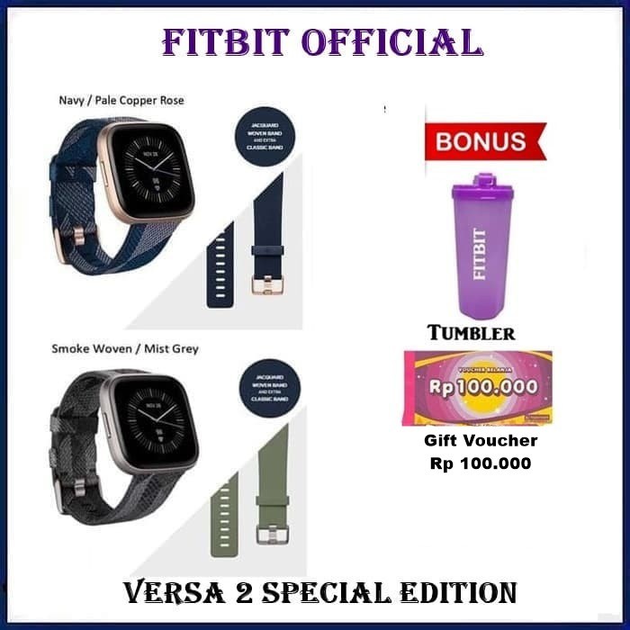 fitbit versa special edition fitness watch