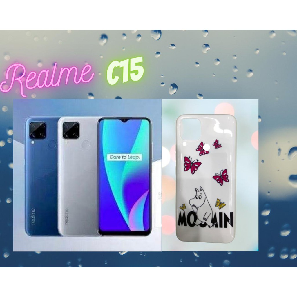 SILIKON GAMBAR REALME C15 KARTUN