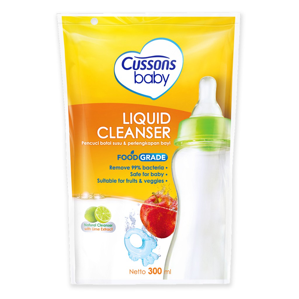 Cussons Baby Liquid Cleanser - Pembersih Perlengkapan Bayi