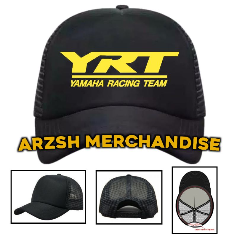 Topi YRT Yamaha Racing Team Trucker - Topi Trucker Jaring Yamaha Racing Team