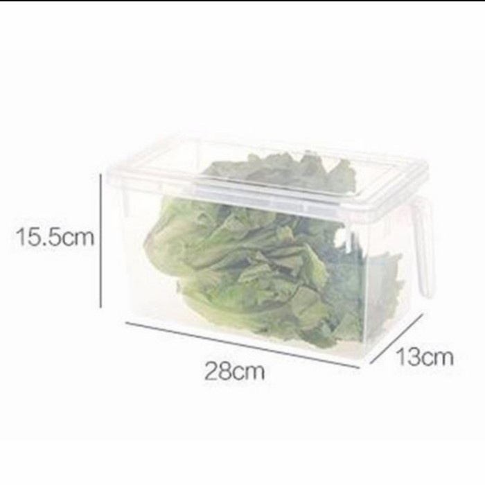 Kitchen Storage Food Box Organizer Kulkas / Kotak Penyimpanan Makan