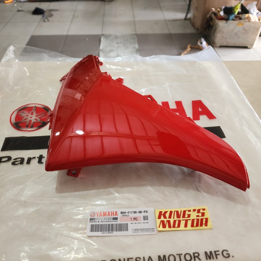 MOLE SIDE COVER SAYAP BAWAH KANAN ALL NEW NMAX 2020 MERAH CABE B6H-PA