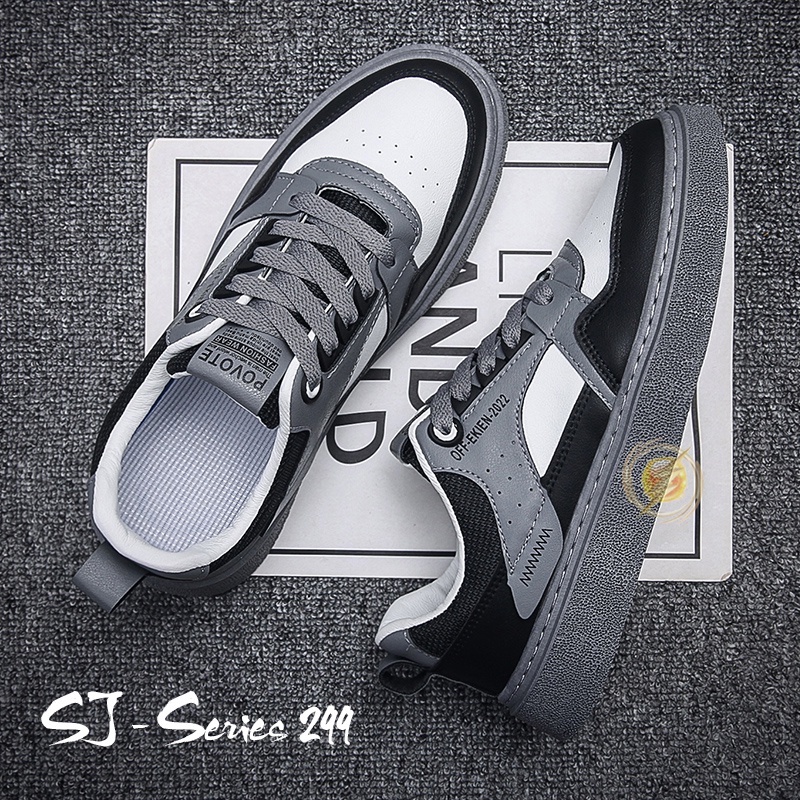 [OOS] Sepatu Sneakers Casual Pria Fashion Trendy Kualitas Import Premium -299