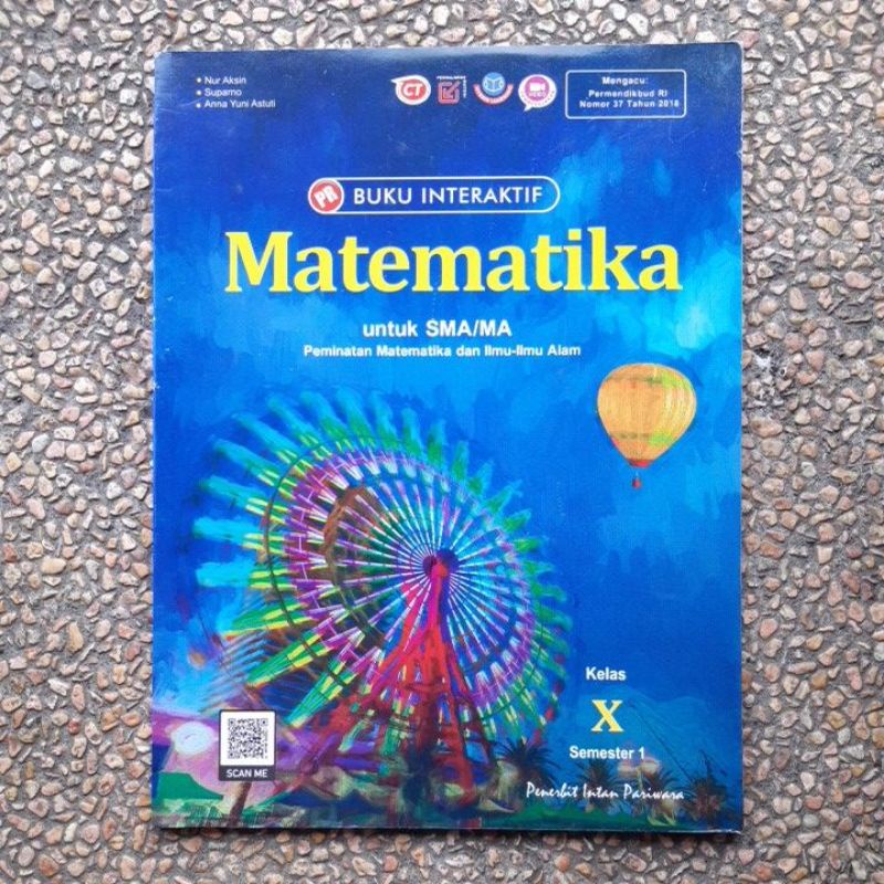 [ ORi ] Buku Interaktif PR Matematika Sma Kelas 10 Semester 1 Revisi 2108 Intan