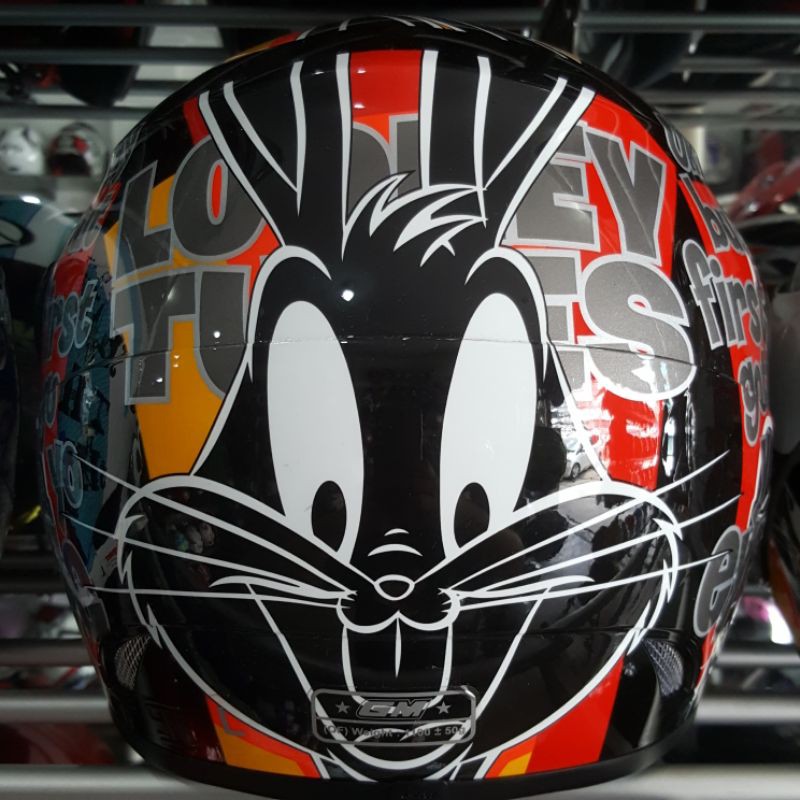 HELM DEWASA GM LONEYTUNES BUGS BUNNY KARTUN