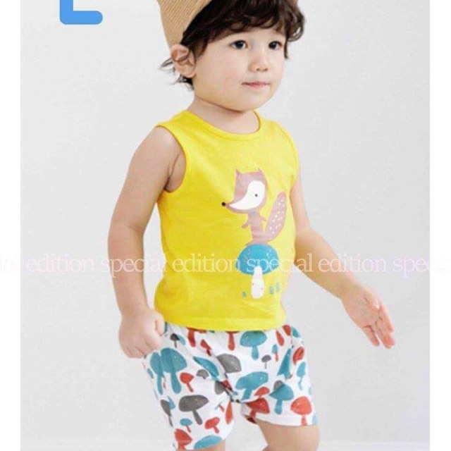 

Yellow squirell setelan anak