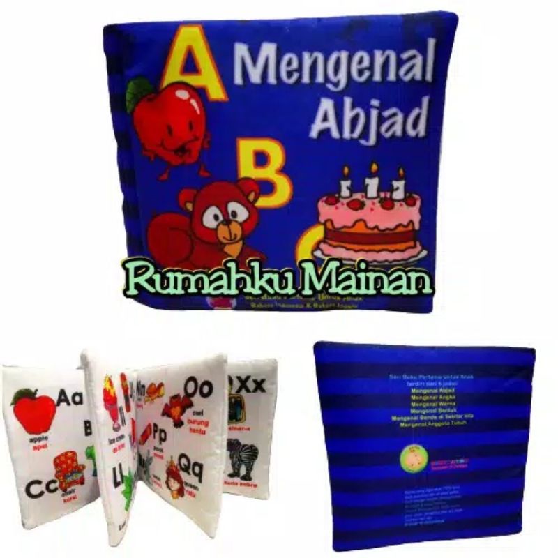 Buku bantal edukasi, murah, original, aman untuk bayi