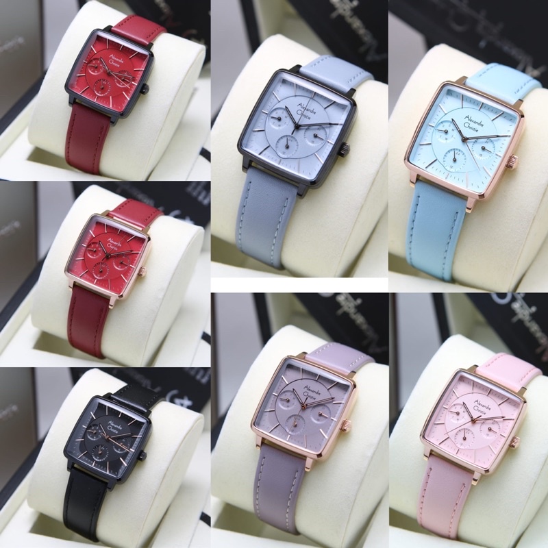 ALEXANDRE CHRISTIE WANITA AC 5003 / AC5003 LEATHER ORIGINAL GARANSI RESMI 1 TAHUN