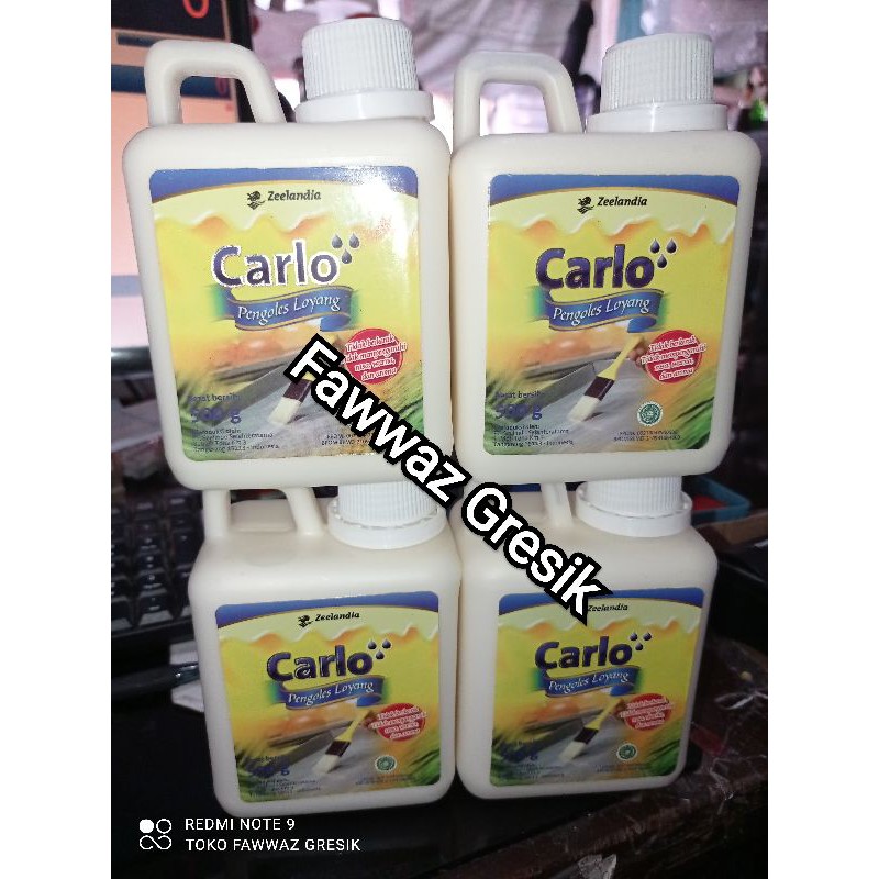 Carlo Pengoles Loyang 500gr Zeelandia Minyak Anti Lengket 500 gr