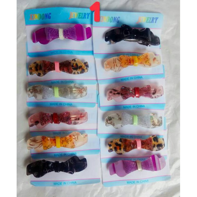 grosir  Jepit rambut otomatis dewasa isi 6 pcs