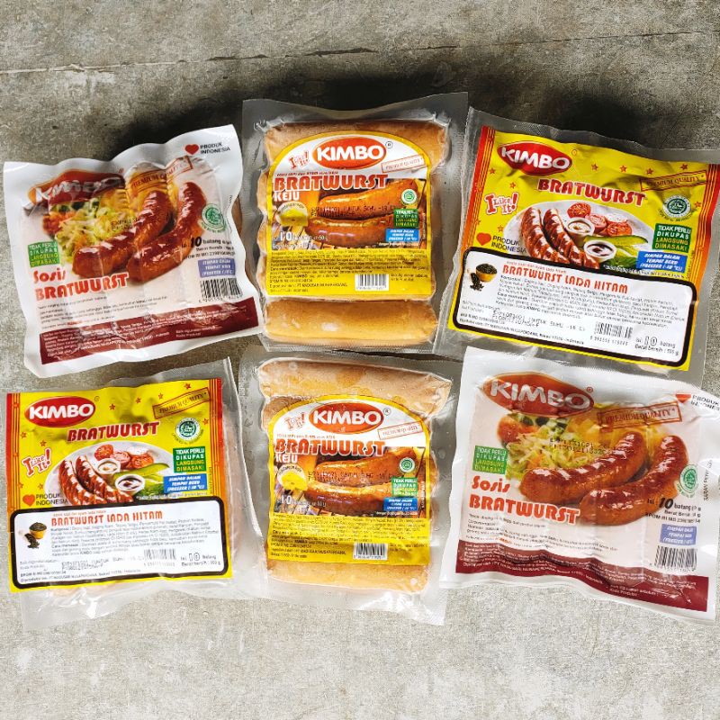 

KIMBO SOSIS BAKAR MINI 10pc 500gr