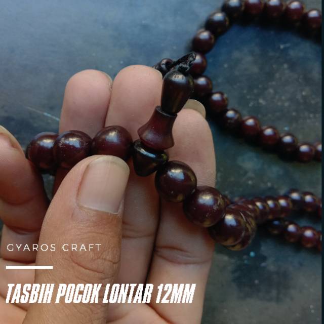 Tasbih Pocok Lontar Tasbih Buah Pocok Lontar